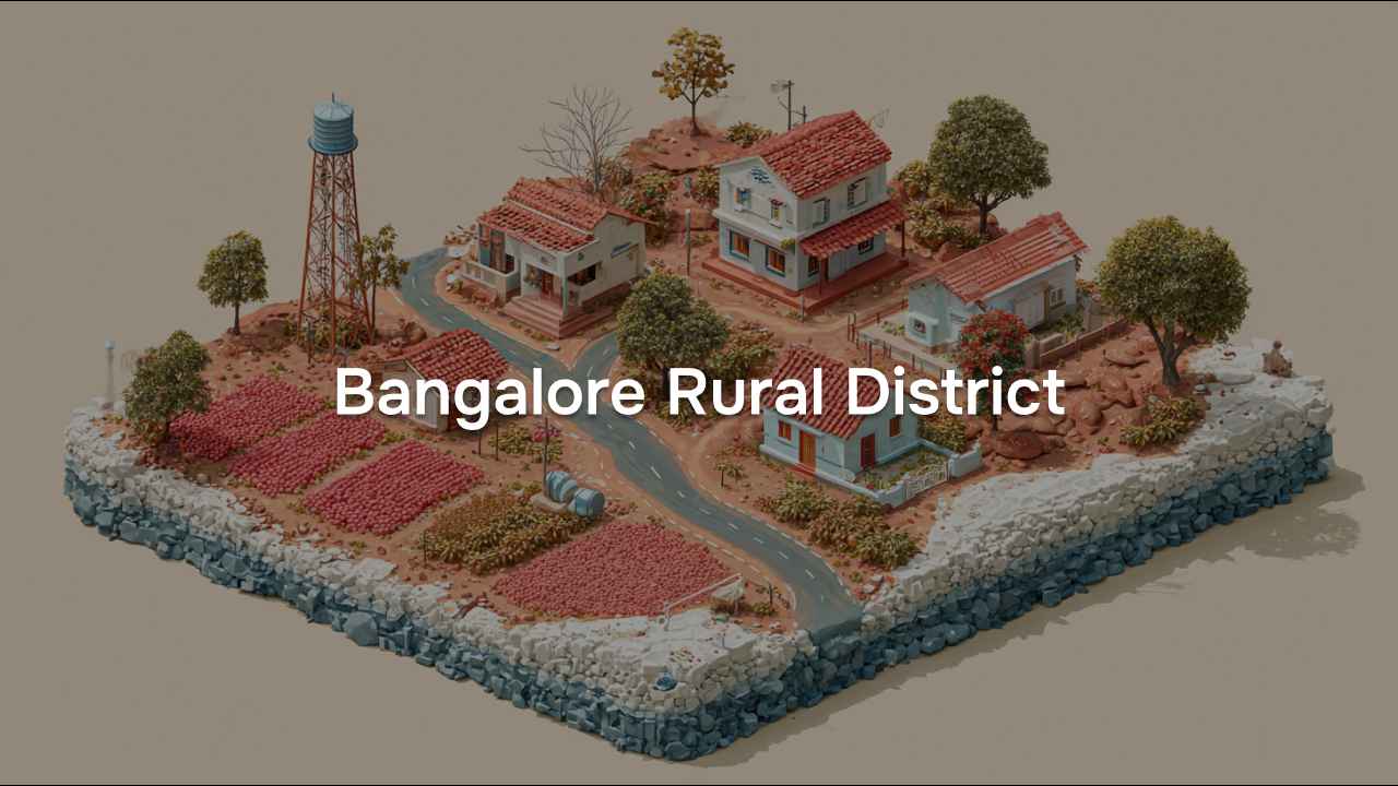 Village Amenities for Bangalore Rural District of Karnataka, 2011